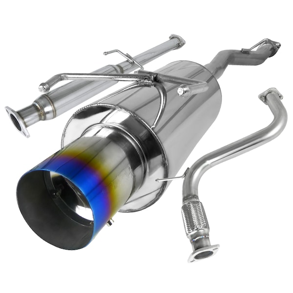 Spec-D Tuning 94-97 Honda Accord 2.5in. Inlet N1Style Catbk Exhst, MFCAT2-ACD94T-SD MFCAT2-ACD94T-SD - main